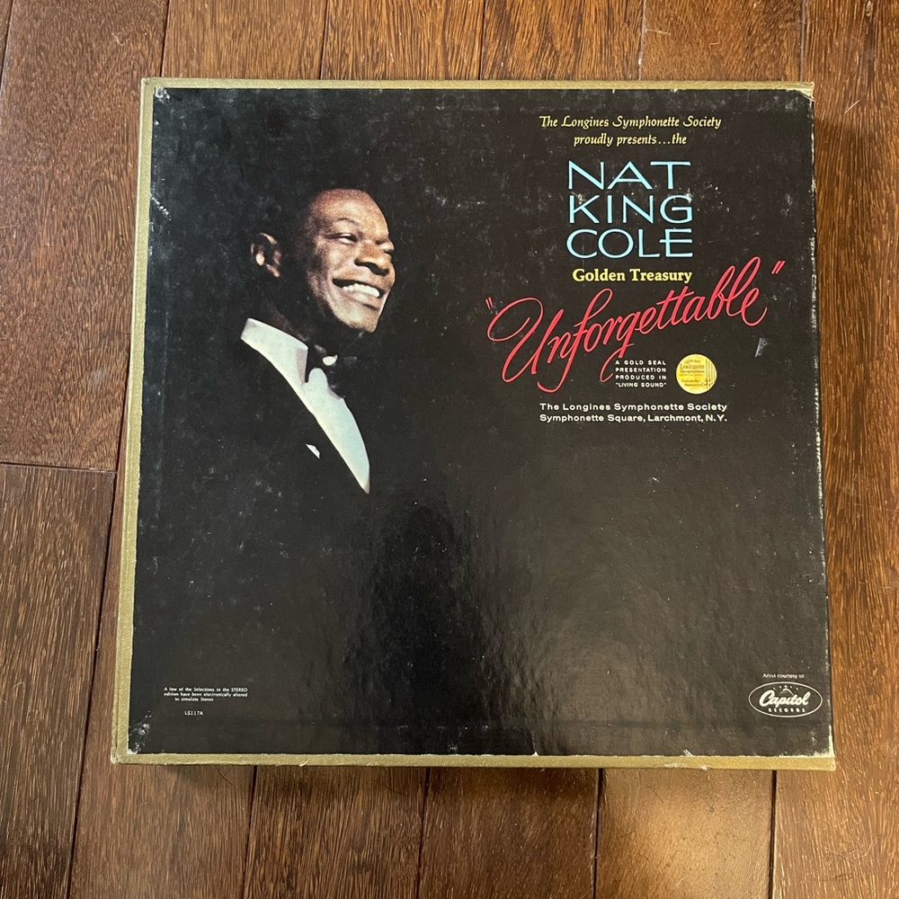 Records - Nat King Cole Golden Treasury - 7 records